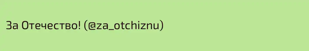 За Отечество! (@za_otchiznu)